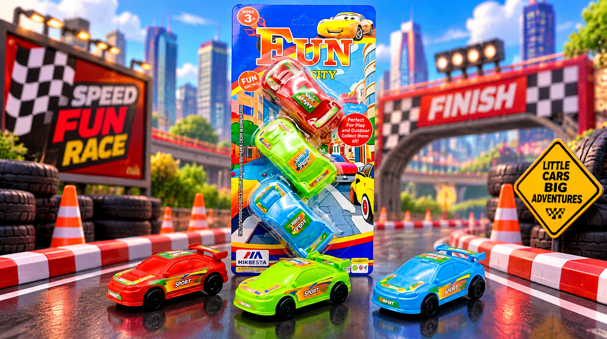 3-Piece Car Card Set