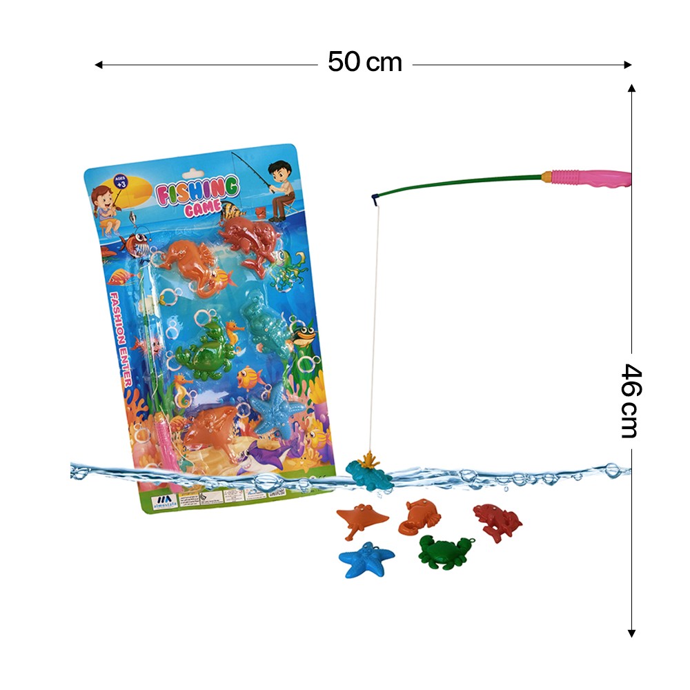 Large Fishing Card Set
