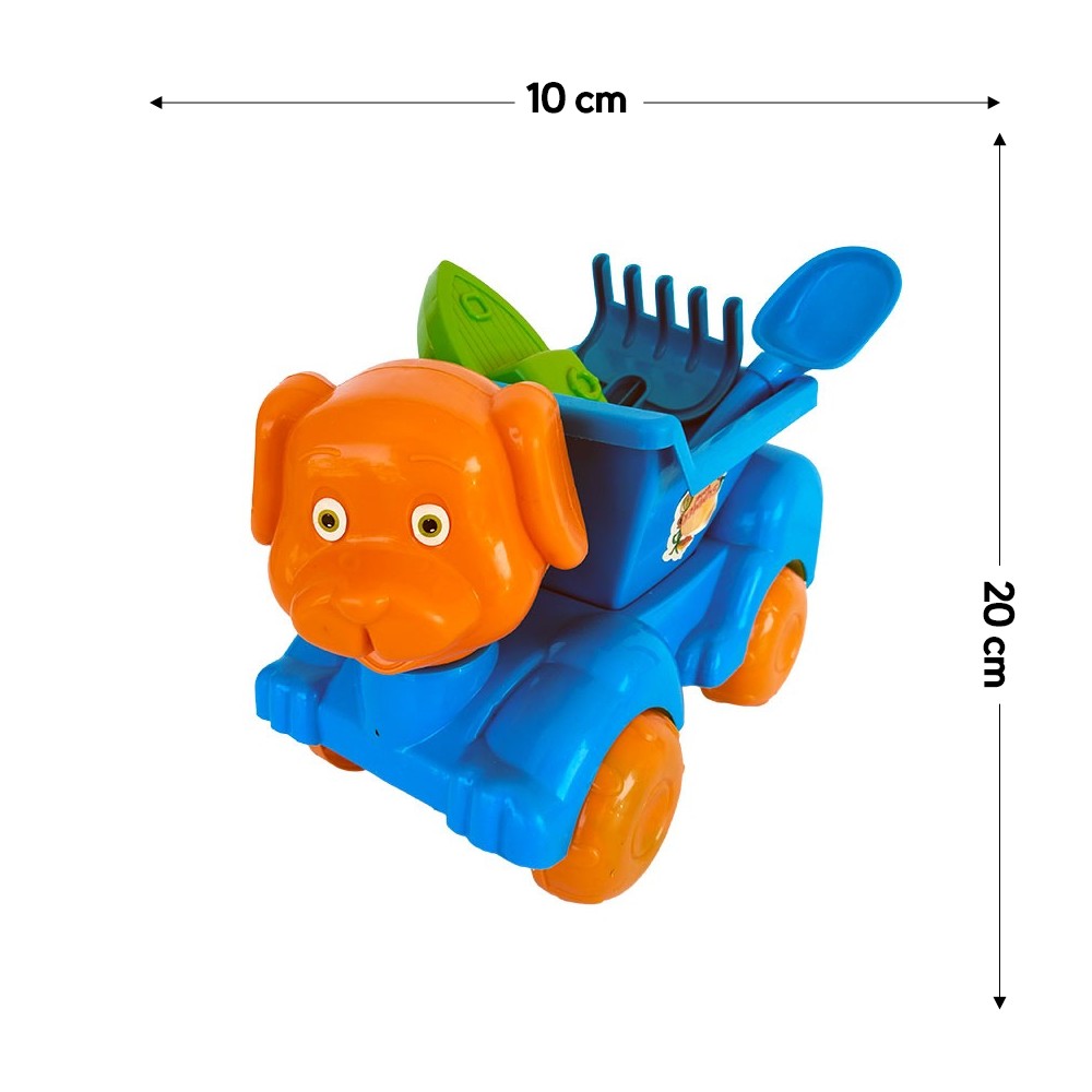 Pluto Beach Dump Truck Toy
