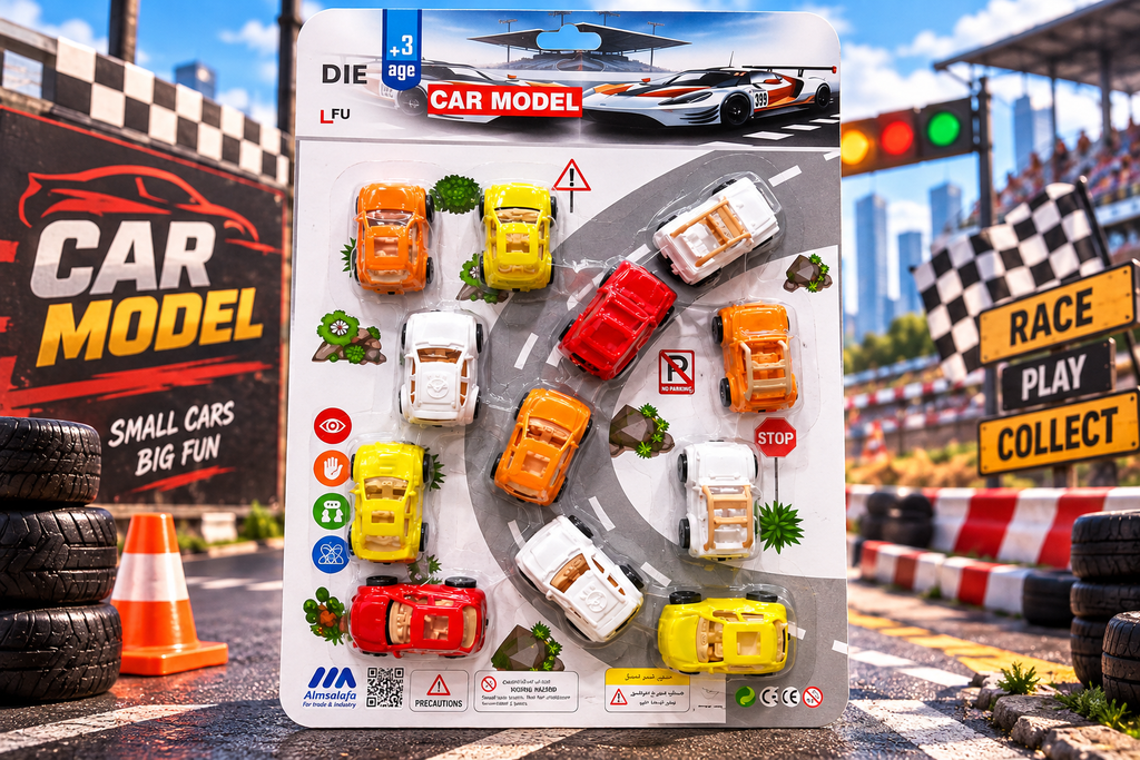 12-Piece Highway Car Card Set