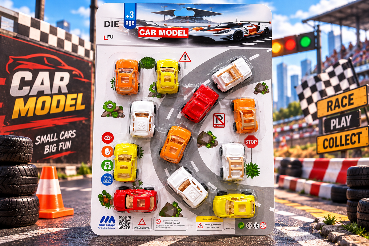 12-Piece Highway Car Card Set