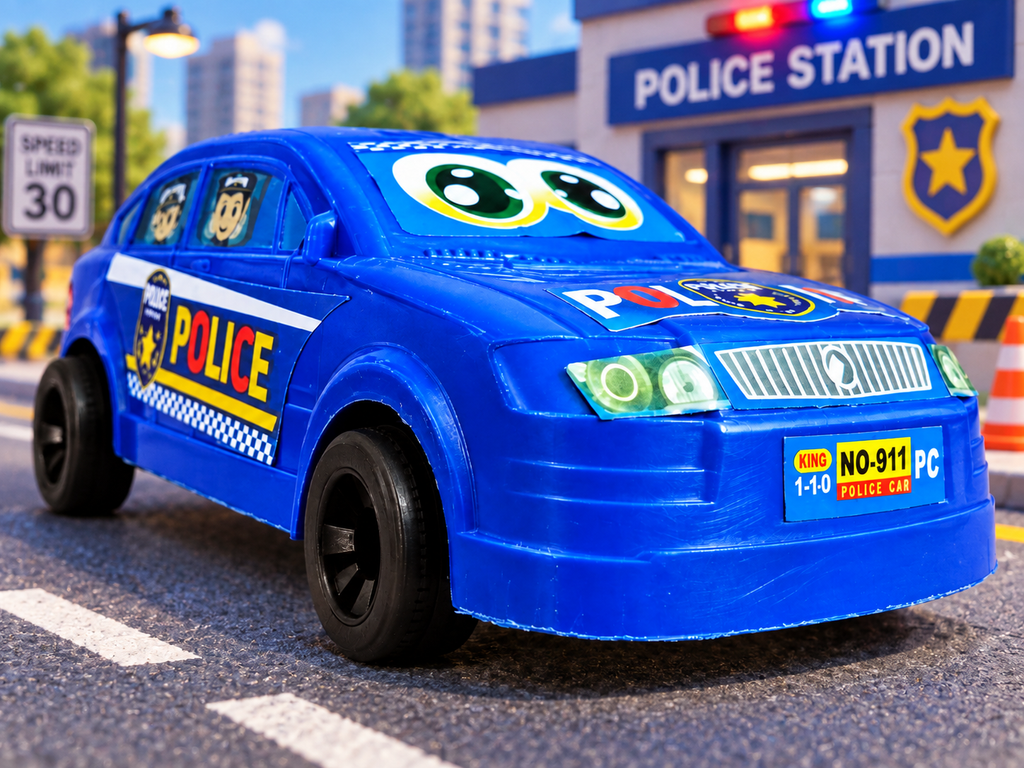 Car with Eyes Toy
