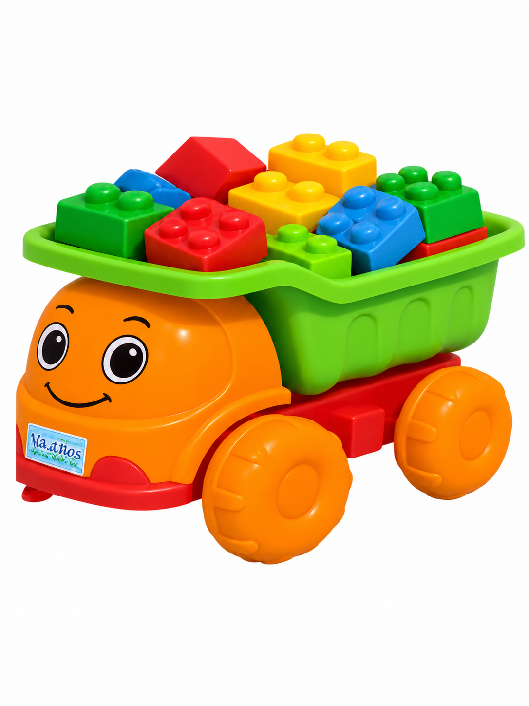 Jojo Dump Truck with Blocks
