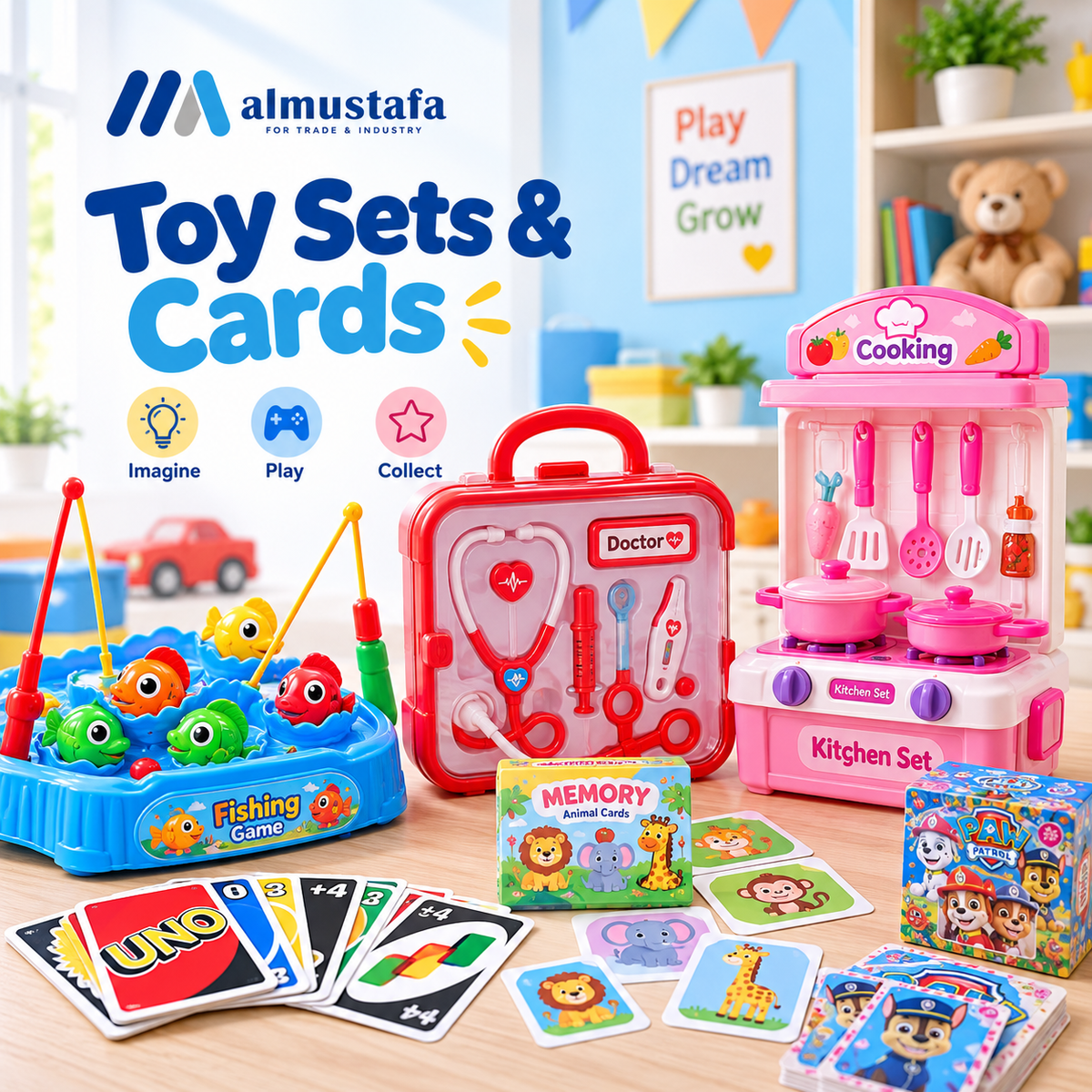 Toy Sets & Cards