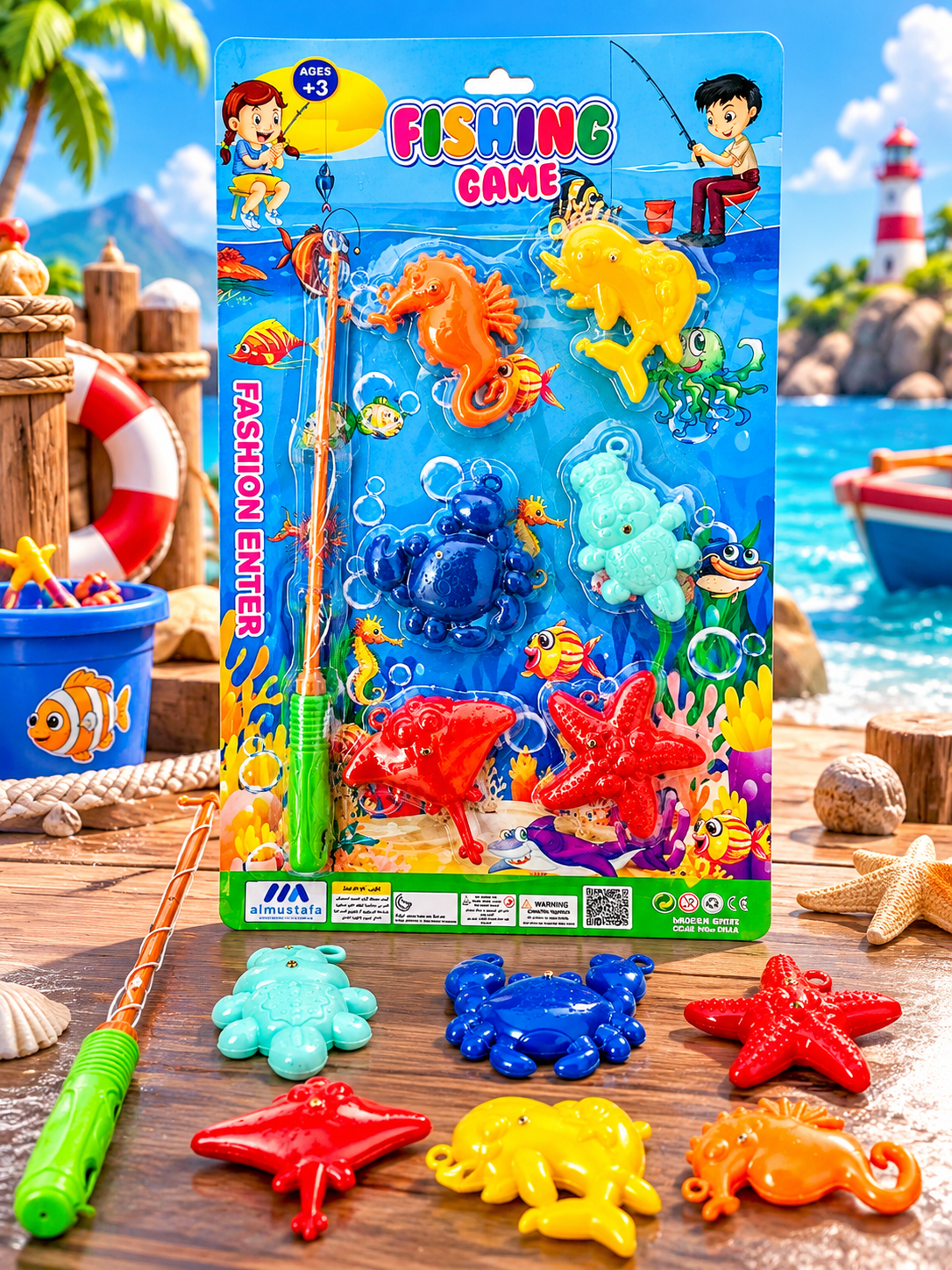 Medium Fishing Card Set