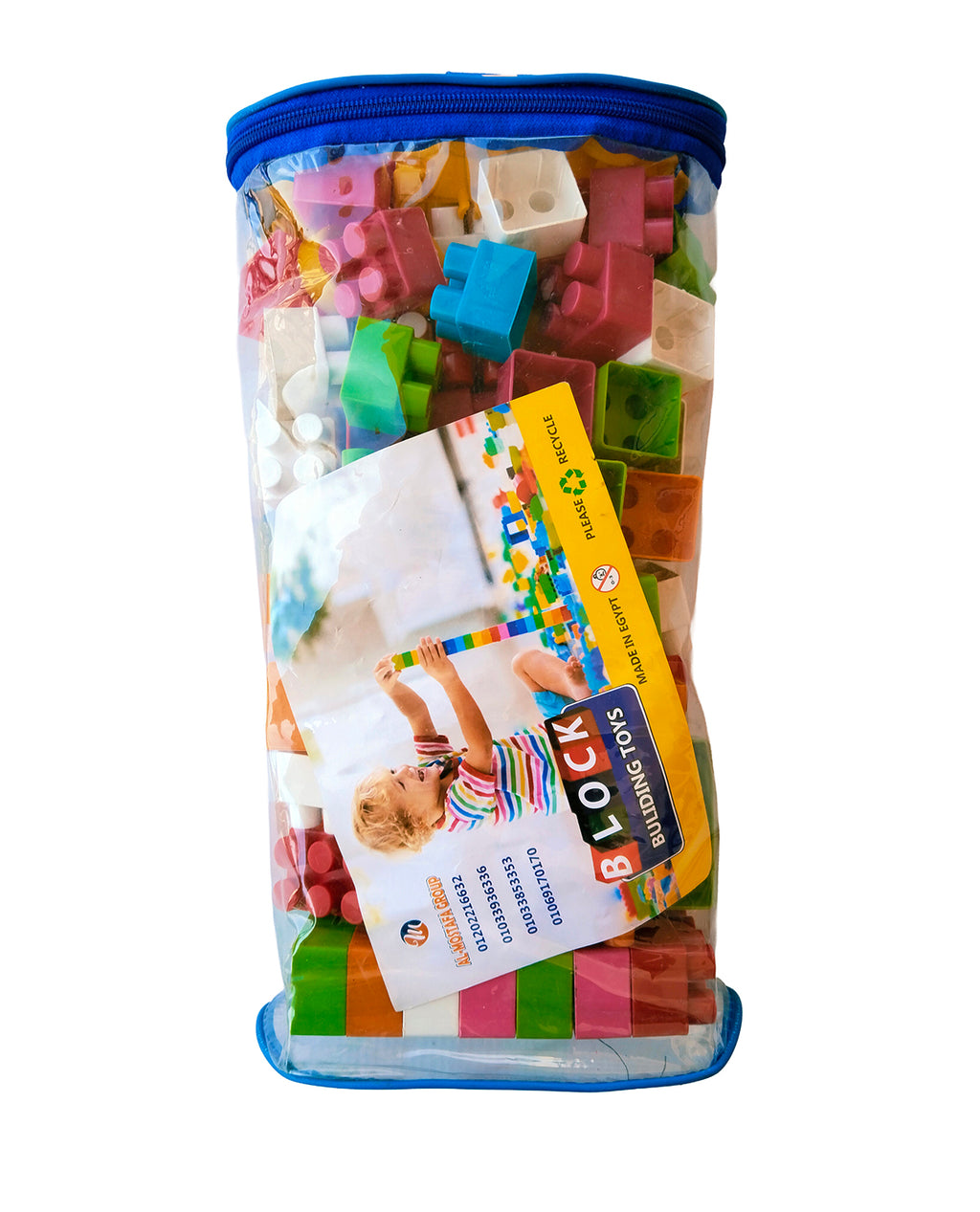 110-Piece Building Blocks Bag