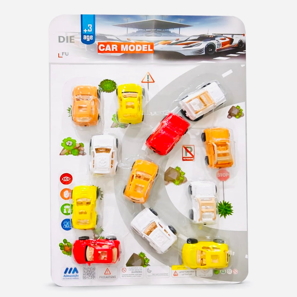 12-Piece Highway Car Card Set