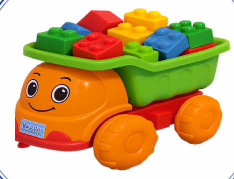 Jojo Dump Truck with Blocks